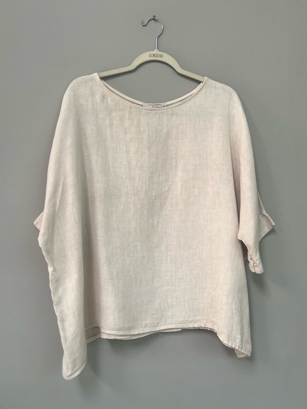 Italian linen top
